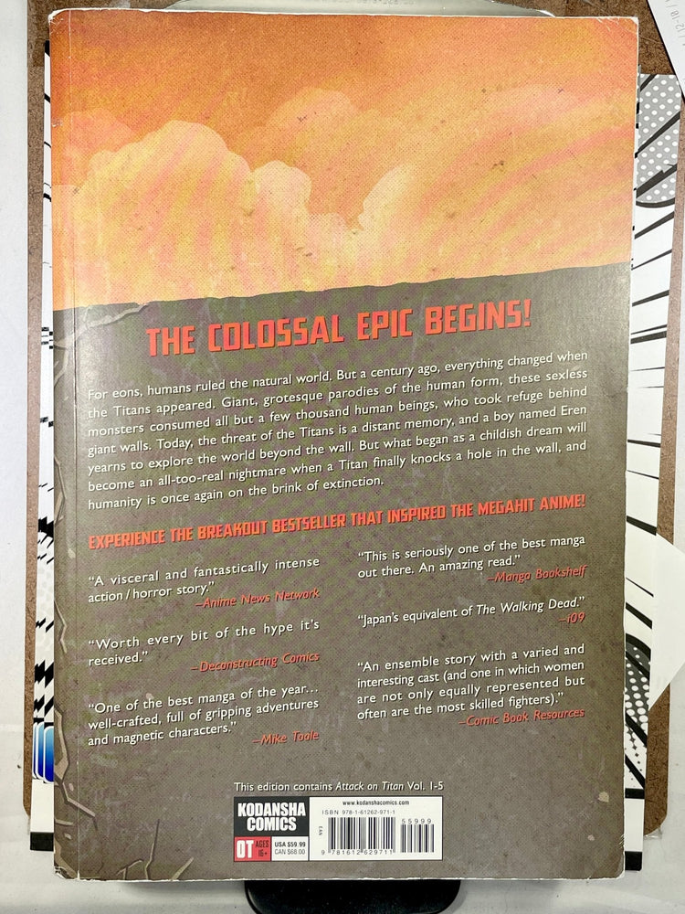 Attack on Titan Colossal Edition Vol 1 (Online Order Only)