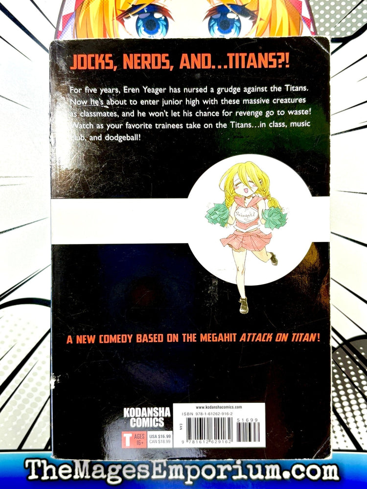 Attack on Titan Junior High Vol 1 (Online Order Only)