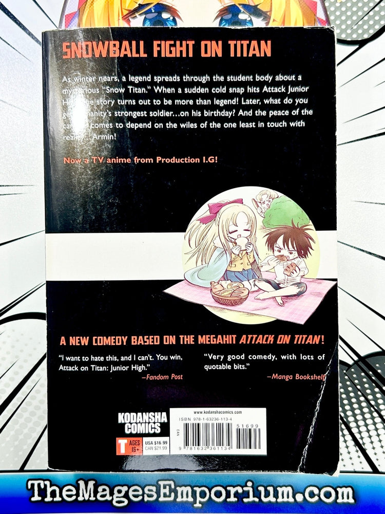 Attack on Titan Junior High Vol 4 (Online Order Only)