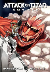 Attack on Titan Omnibus Vol 1-3 (Online Order Only)