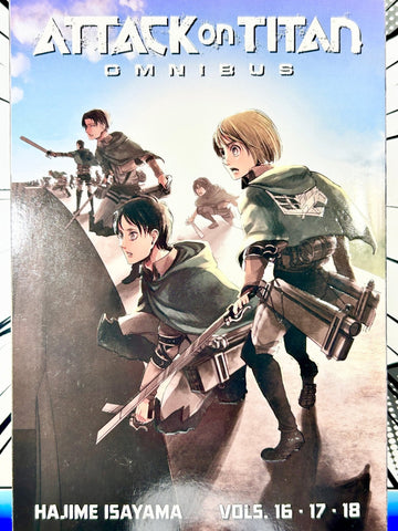 Attack on Titan Omnibus Vol 16-18 (Online Order Only)