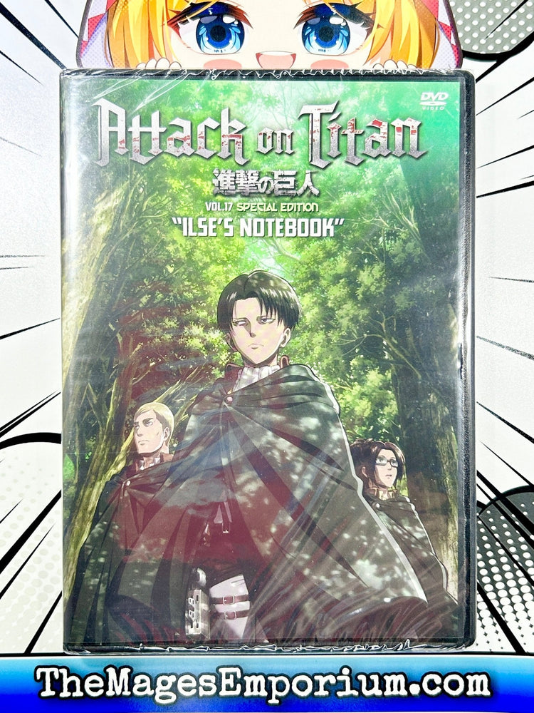 Attack on Titan Special Edition Vol 17 with Box and Sealed DVD (Online Order Only)