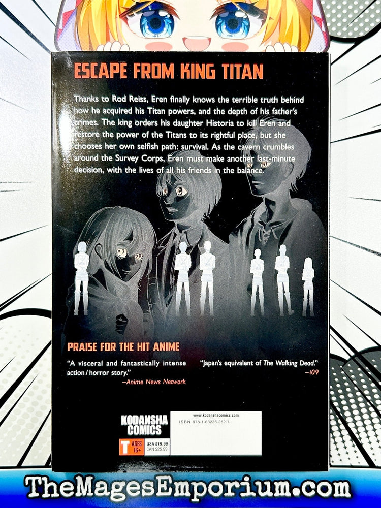 Attack on Titan Special Edition Vol 17 with Box and Sealed DVD (Online Order Only)
