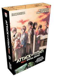 Attack on Titan Special Edition Vol 17 with Box and Sealed DVD (Online Order Only)