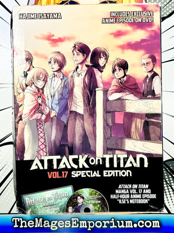 Attack on Titan Special Edition Vol 17 with Box and Sealed DVD (Online Order Only)