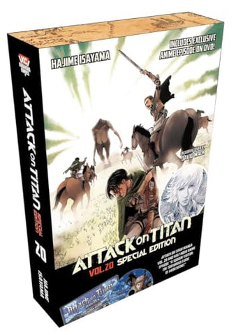 Attack on Titan Special Edition Vol 20 with Box and Sealed DVD (Online Order Only)
