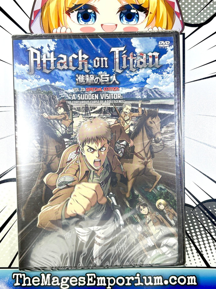Attack on Titan Special Edition Vol 20 with Box and Sealed DVD (Online Order Only)