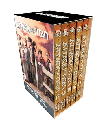 Attack on Titan Vol 13-17 Box Set (Online Order Only)