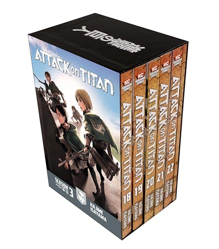 Attack on Titan Vol 18-22 Box Set (Online Order Only)