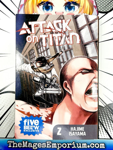 Attack on Titan Vol 2 Five Below Cover (Online Order Only)