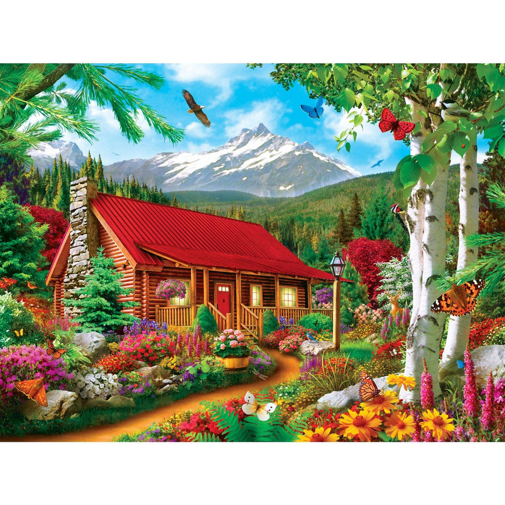 Memory Lane - Mountain Hideaway 300 Piece EZ Grip Jigsaw Puzzle (ONLINE ORDER ONLY)