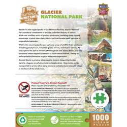 Glacier National Park 1000 Piece Jigsaw Puzzle (ONLINE ORDER ONLY)