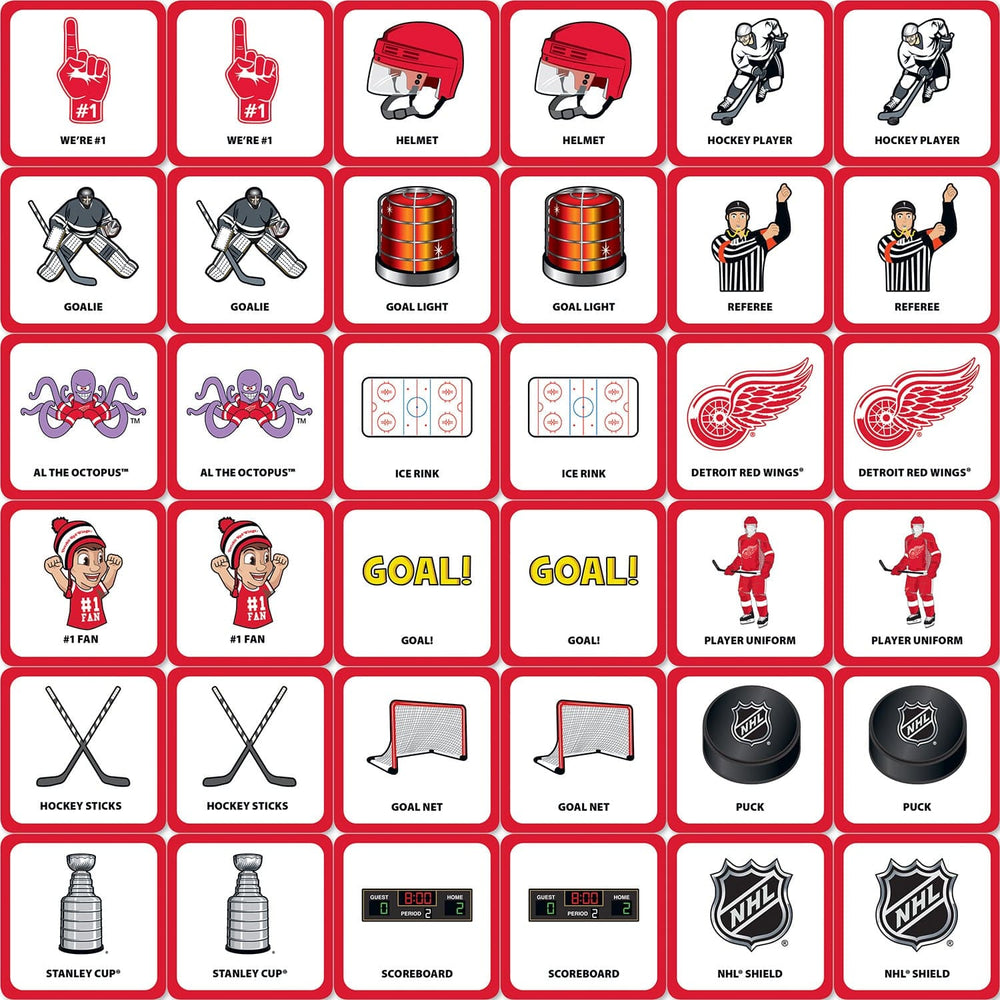 Detroit Red Wings Matching Game (ONLINE ORDER ONLY)