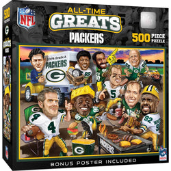 Green Bay Packers - All-Time Greats 500 Piece Jigsaw Puzzle