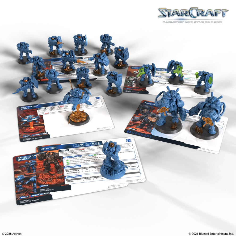 StarCraft The Miniatures Game: 2 Player Starter Set: Founders Edition (ONLINE ORDER ONLY)