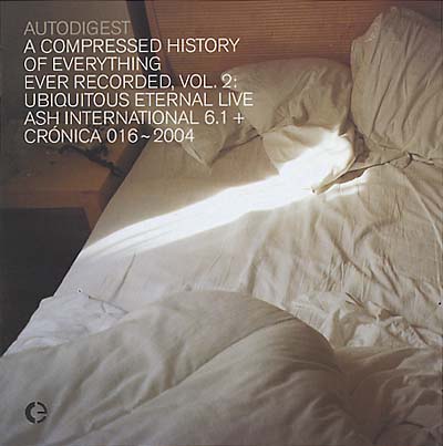 AUTODIGEST - A Compressed History of Everything Ever Recorded, Vol. 2: [CD] (ONLINE ORDER ONLY)