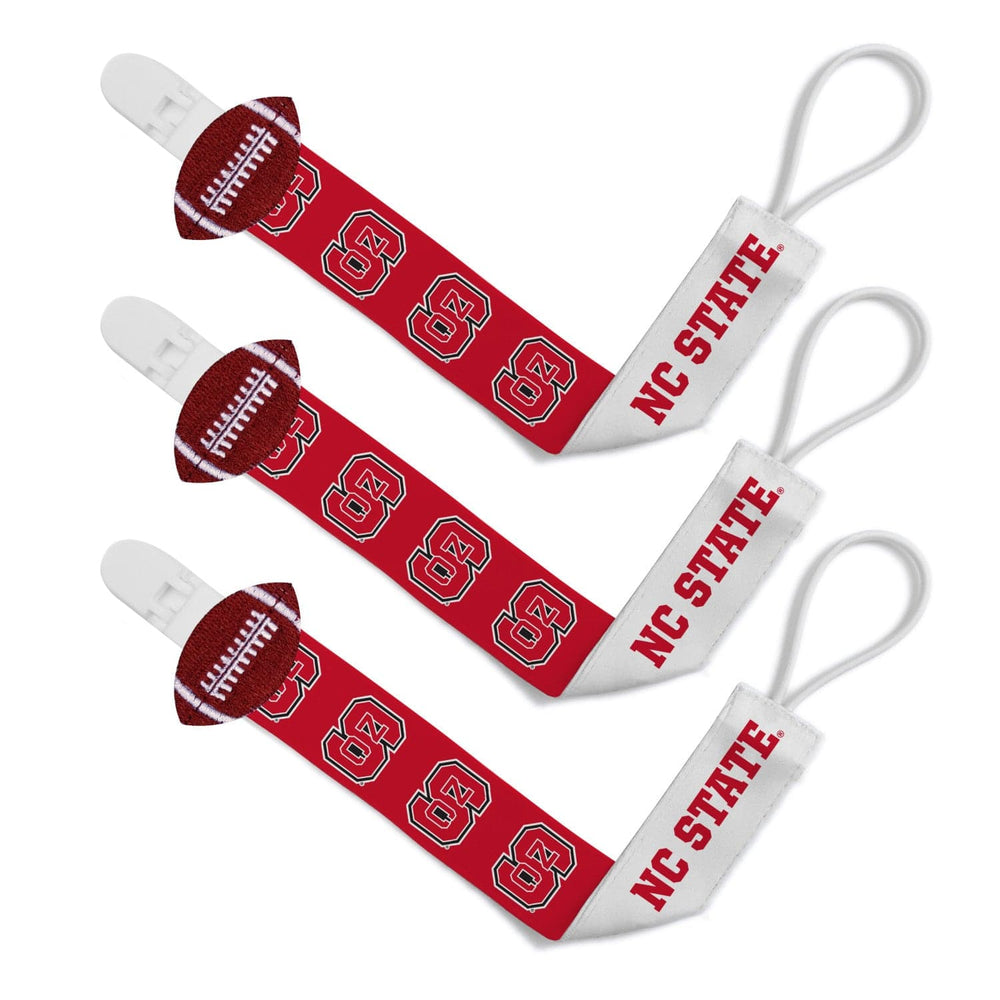 NC State Wolfpack - Pacifier Clip 3-Pack (ONLINE ORDER ONLY)