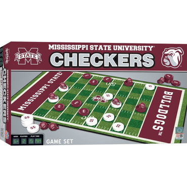 Mississippi State Bulldogs Checkers Board Game (ONLINE ORDER ONLY)