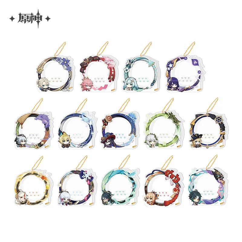 Avatar Frame Series Badge Display Acrylic Storage Case (ONLINE ORDER ONLY)