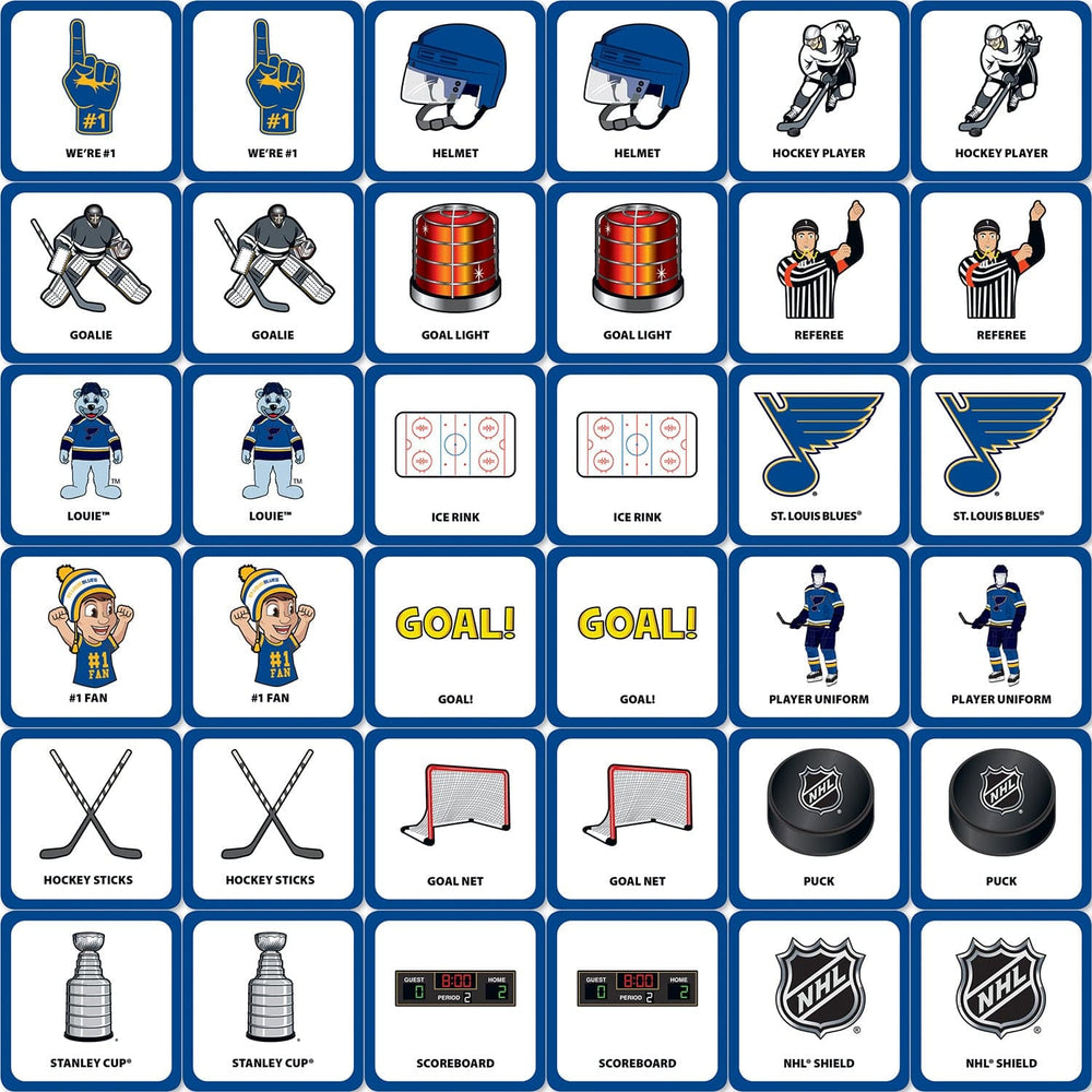 St. Louis Blues Matching Game