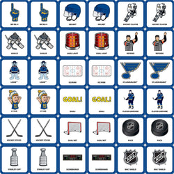 St. Louis Blues Matching Game