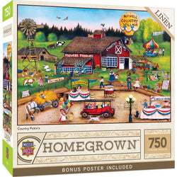 Homegrown - Country Pickin's 750 Piece Jigsaw Puzzle (ONLINE ORDER ONLY)
