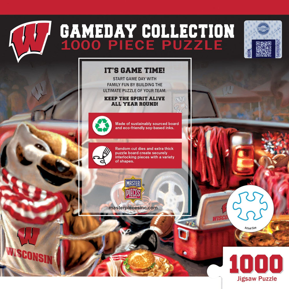 Wisconsin Badgers - Gameday 1000 Piece Jigsaw Puzzle (ONLINE ORDER ONLY)