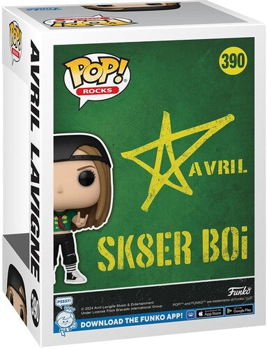 Avril Lavigne - FUNKO POP! ROCKS: Avril Lavigne - Sk8ter Boi (Vinyl Figure) [Action Figure] (ONLINE ORDER ONLY)