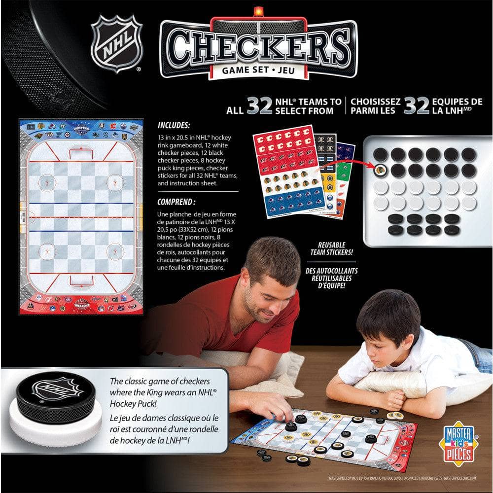 NHL - League Checkers Board Game (ONLINE ORDER ONLY)