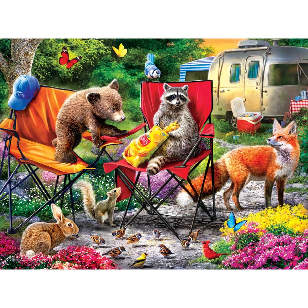 Campside - Snack Bandits 300 Piece EZ Grip Jigsaw Puzzle (ONLINE ORDER ONLY)
