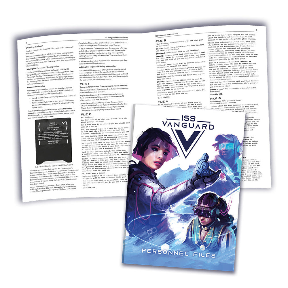 ISS Vanguard - Personnel Files Expansion (ONLINE ORDER ONLY)