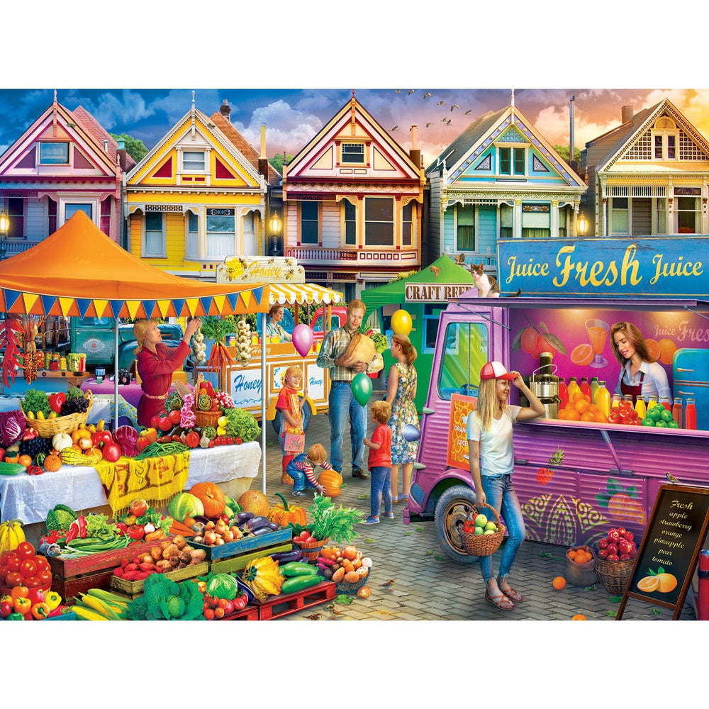 Farmer's Market - Weekend Market 750 Piece Jigsaw Puzzle (ONLINE ORDER ONLY)