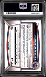 Graded 2023 Topps Bowman Mega Box Francisco Alvarez #49 Chrome Rookie RC Baseball Card PSA 10 Gem Mint (ONLINE ORDER ONLY)