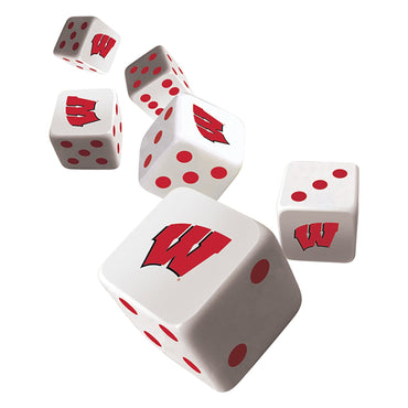 Wisconsin Badgers Dice Set (ONLINE ORDER ONLY)