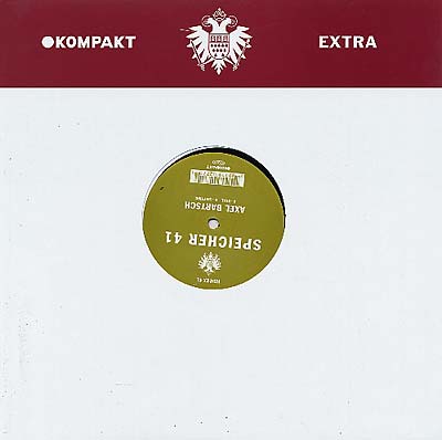 AXEL BARTSCH & ALEX NIGGEMANN - Speicher 41 [Vinyl]