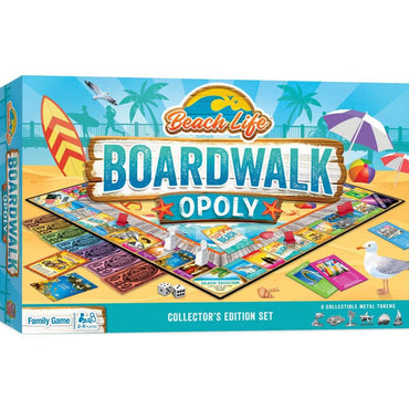 Beach Life - Boardwalk Opoly (ONLINE ORDER ONLY)