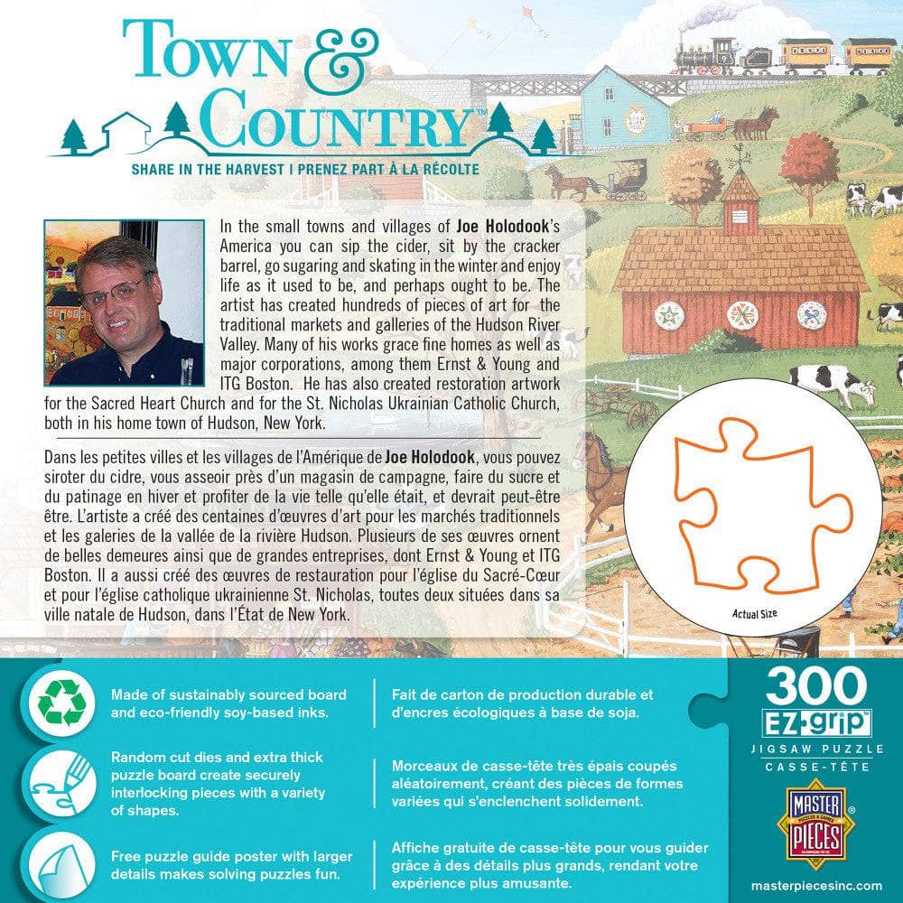 Town & Country - Share in the Harvest 300 Piece EZ Grip Jigsaw Puzzle (ONLINE ORDER ONLY)