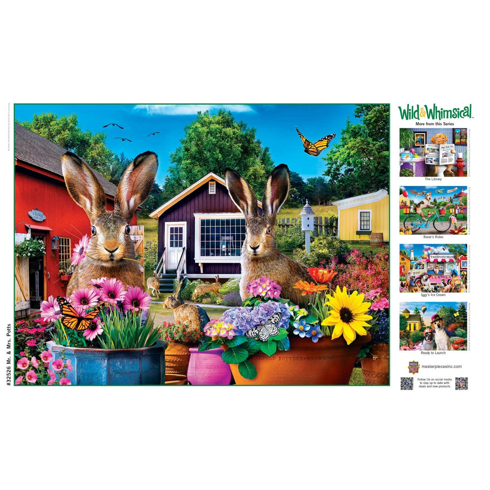 Wild & Whimsical - Mr. & Mrs. Potts 300 Piece EZ Grip Jigsaw Puzzle (ONLINE ORDER ONLY)