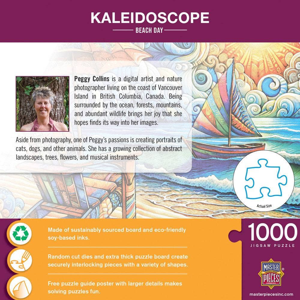 Kaleidoscope - Beach Day 1000 Piece Jigsaw Puzzle