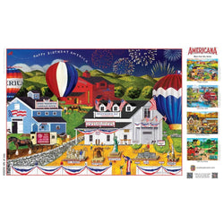 Americana - 4th of July 500 Piece EZ Grip Jigsaw Puzzle (ONLINE ORDER ONLY)