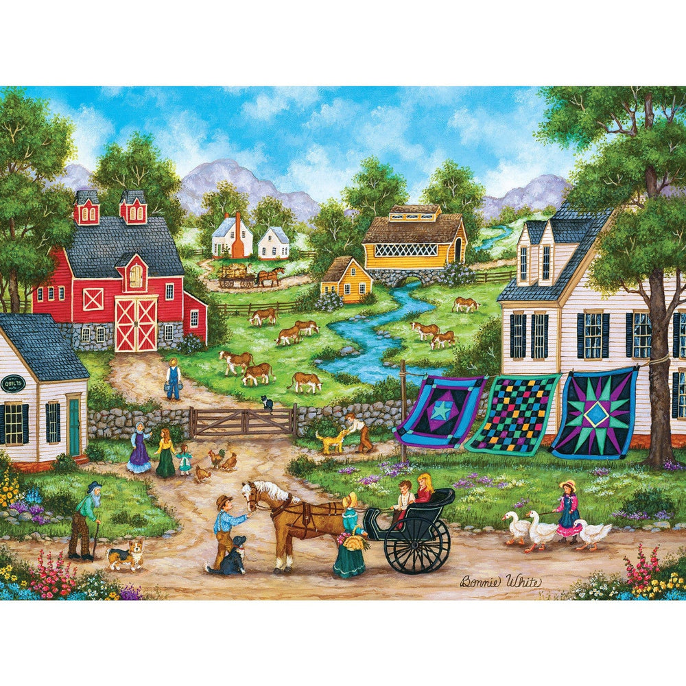 Heartland - Roadside Gossip 500 Piece Jigsaw Puzzle (ONLINE ORDER ONLY)