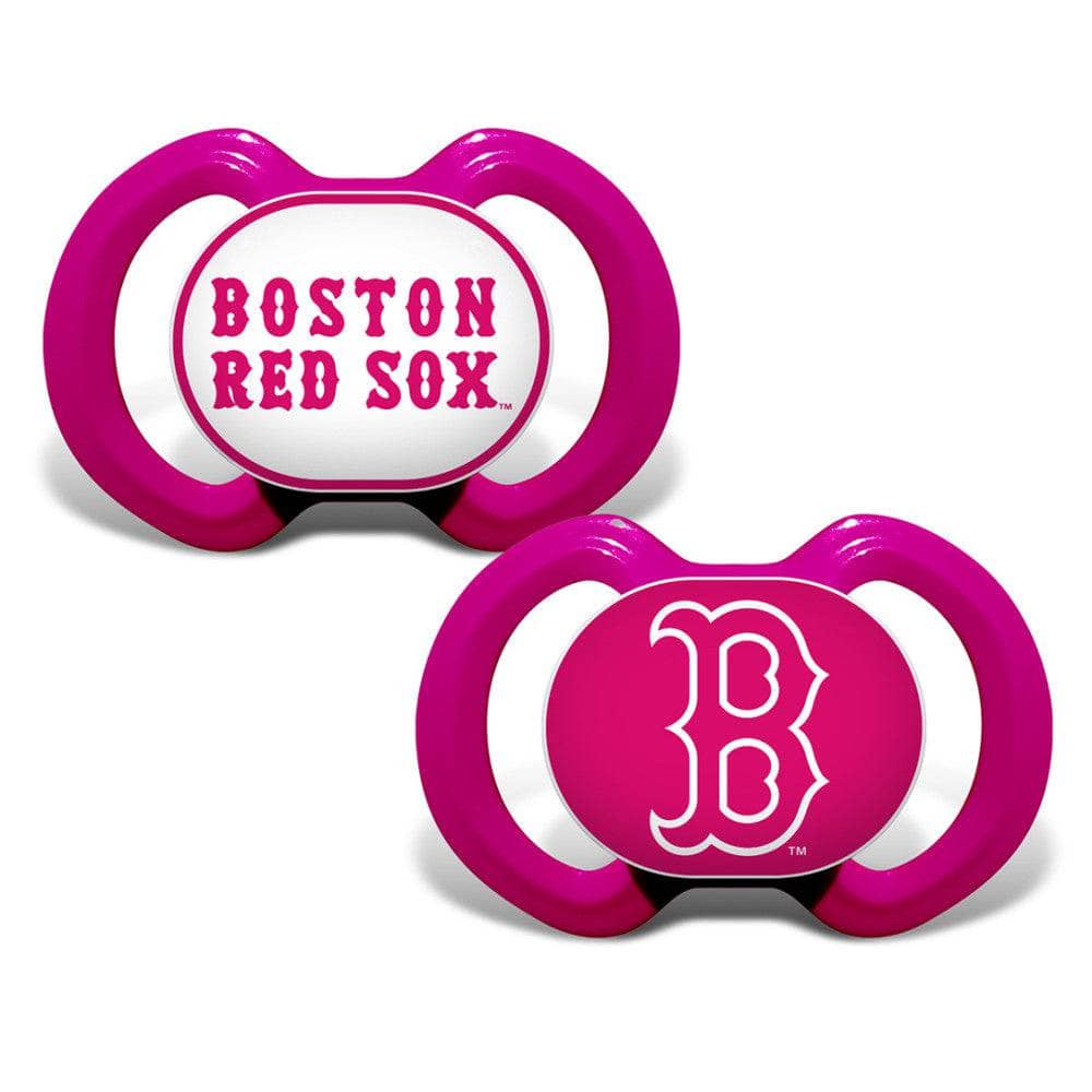 Boston Red Sox - Pink Pacifier 2-Pack (ONLINE ORDER ONLY)