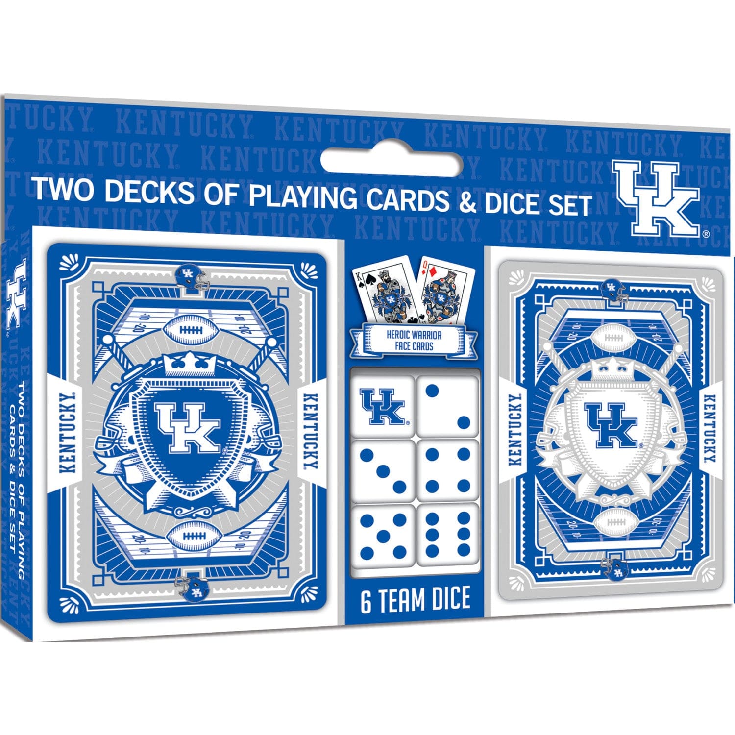 Kentucky Wildcats - 2-Pack Playing Cards & Dice Set (ONLINE ORDER ONLY)