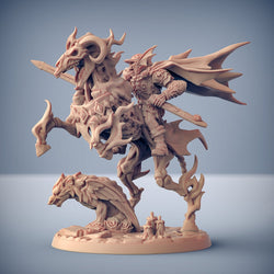 3D Printed Artisan Guild Azekiel the Nightmare Oldburg Fallen Ones 28mm 32mm (Online Only)