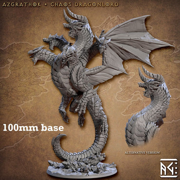 Azgrathok, Chaos Dragonlord (Five-Headed Dragon Epic Boss) (Online Order Only)