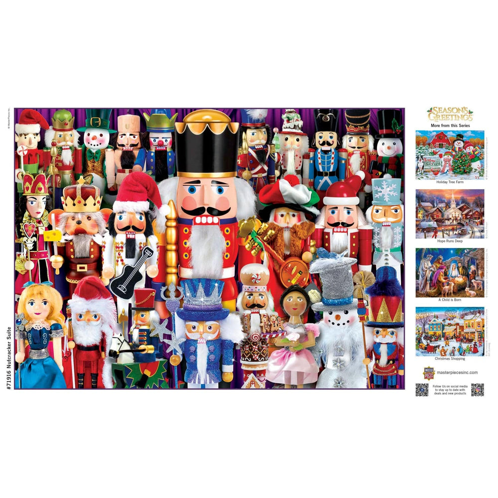 Season's Greetings - Nutcracker Suite 1000 Piece Jigsaw Puzzle (ONLINE ORDER ONLY)