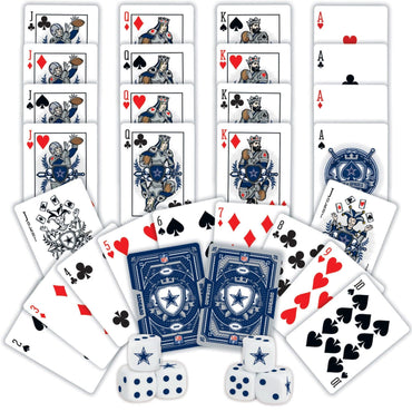 Dallas Cowboys - 2-Pack Playing Cards & Dice Set (ONLINE ORDER ONLY)