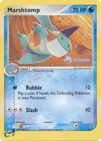 Marshtomp (011) (Jumbo Card) [Nintendo: Black Star Promos] (Online Only)