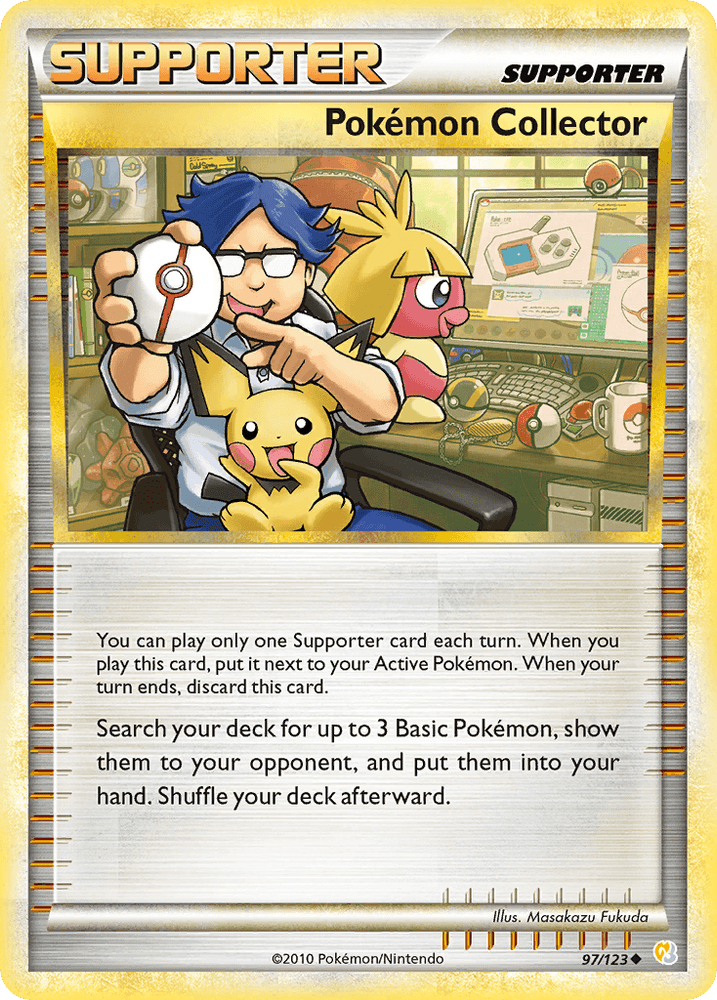 Pokemon Collector (97/123) [HeartGold & SoulSilver: Base Set] (Online Only)