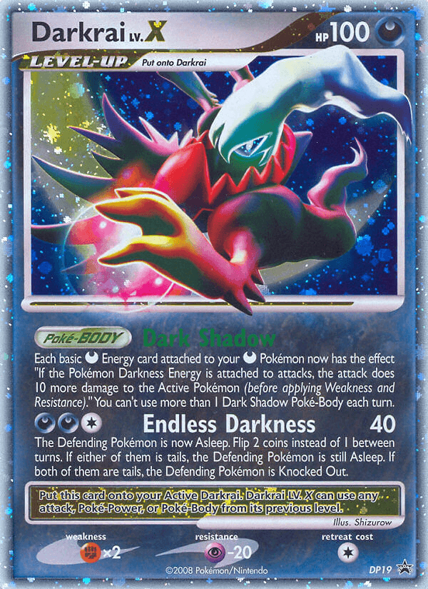 Darkrai LV.X (DP19) [Diamond & Pearl: Black Star Promos] (Online Only)